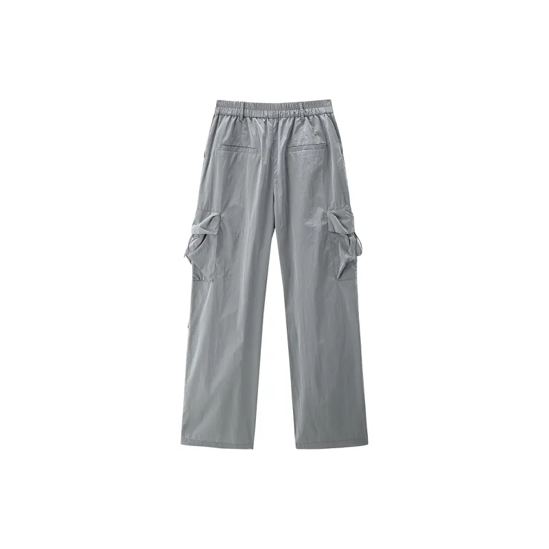 LEDIN Cargo Pants Women's Tin Gray-1