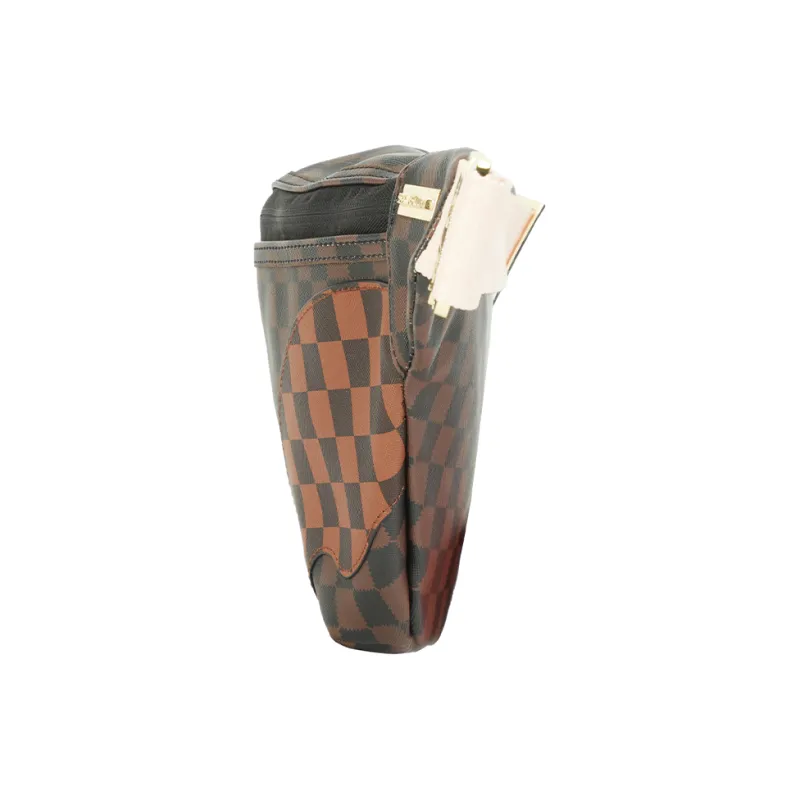 SPRAYGROUND PVC Fanny Pack Unisex Brown-3