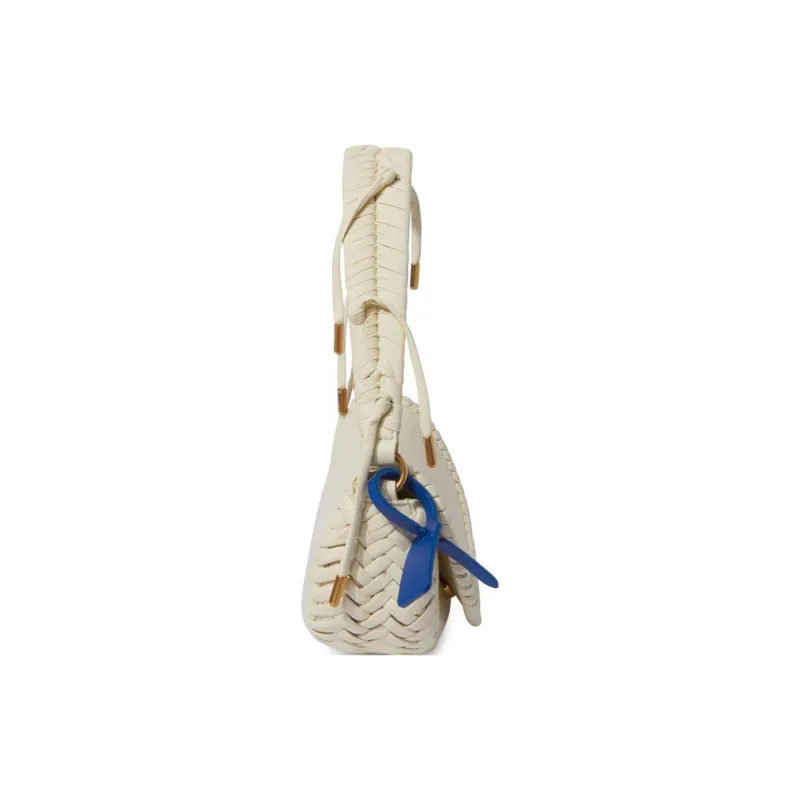 OFF WHITE Braided Trim Top Handle Bag-2
