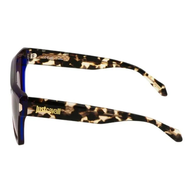 Just Cavalli Irregular Shape Sunglasses Women's Purple-2