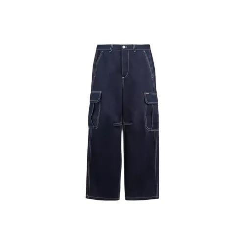 COACH SS25 Cargo Pants Men's Marine Blue