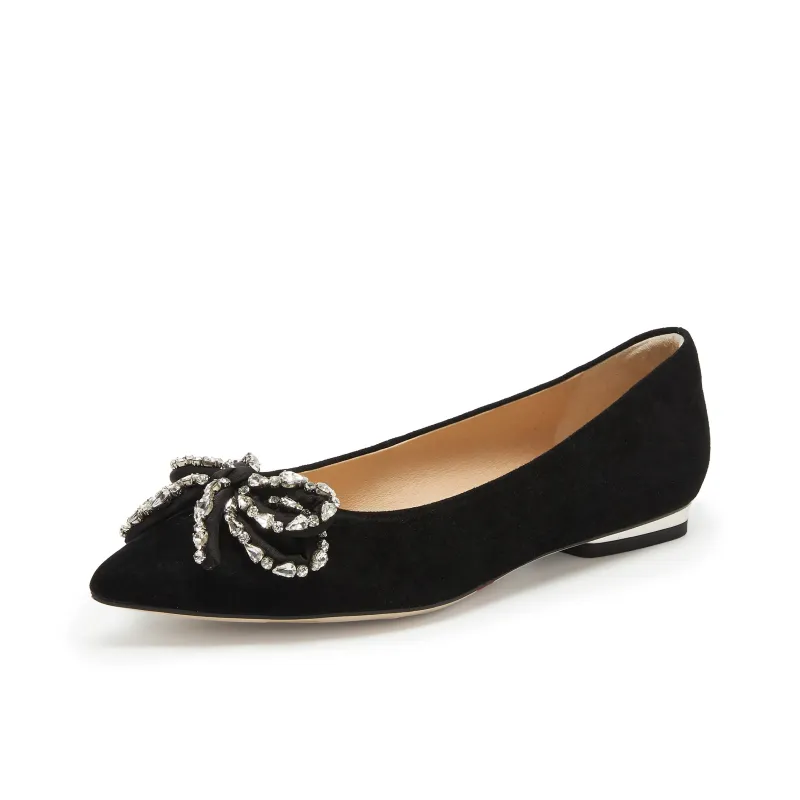 Staccato Velour Dream Mirror Casual Single Shoes 1.5cm Women's-9