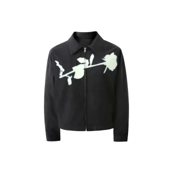 ROSECREED Jackets Unisex Black