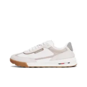 Tommy Hilfiger Trainers Slip Resistant Low Top Casual Shoes Men's White Gray