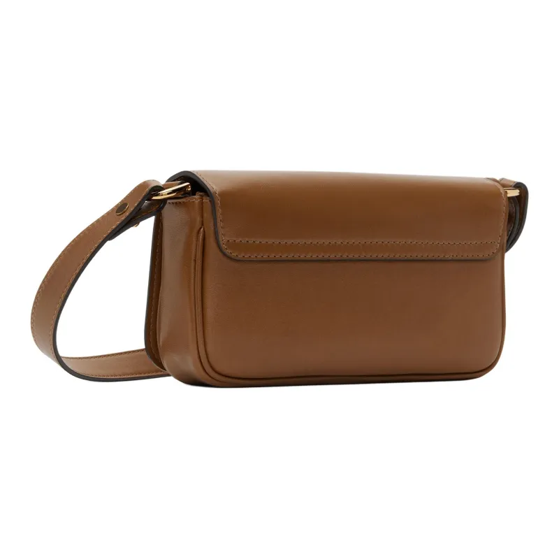 FANSIZHE Lambskin Shoulder Bag Mini Women's Brown-2
