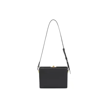 Furla Calfskin Shoulder Bag Women's Black