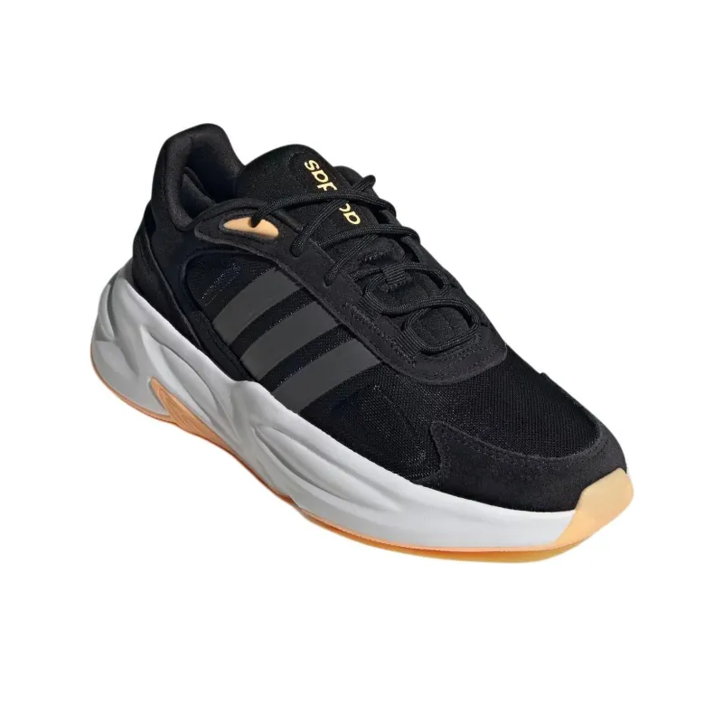 Adidas OZELLE CLOUDFOAM Anti Slip Wear Resistant Low Top Casual Running Shoes Women's Black-2