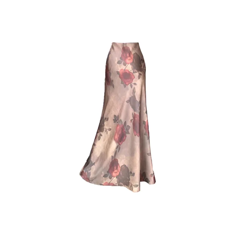 Benhou Casual Long Skirts Women's Image Color-1