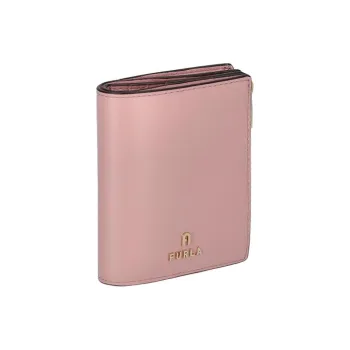 Furla Genuine Leather Wallet Women's Pink