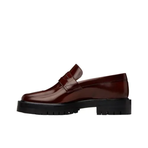 Maison Margiela Tabi Loafers Men's Burgundy