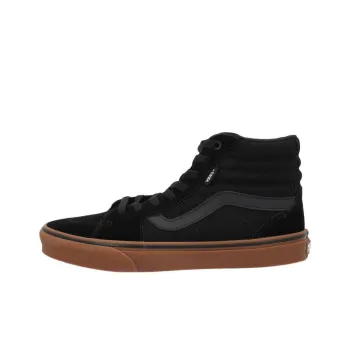 Vans Filmore Anti Slip Wear Resistant High Top Skateboard Shoes Men's Black
