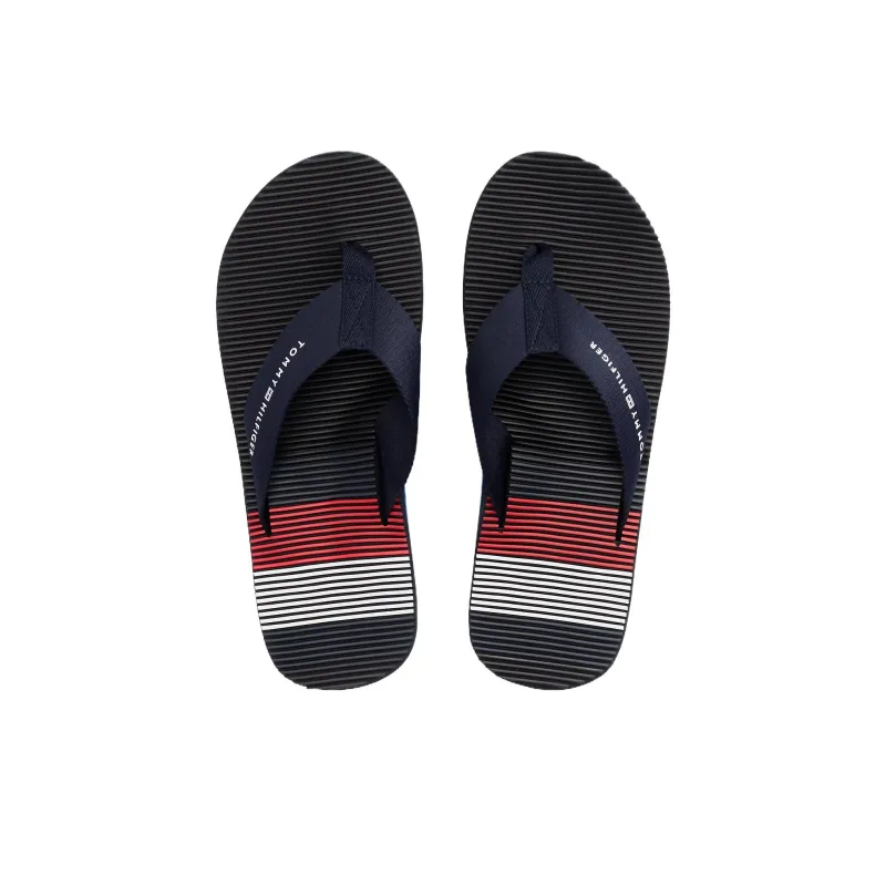 Tommy Hilfiger EVA Slip Resistant Flip Flops Men's Dark Blue-4
