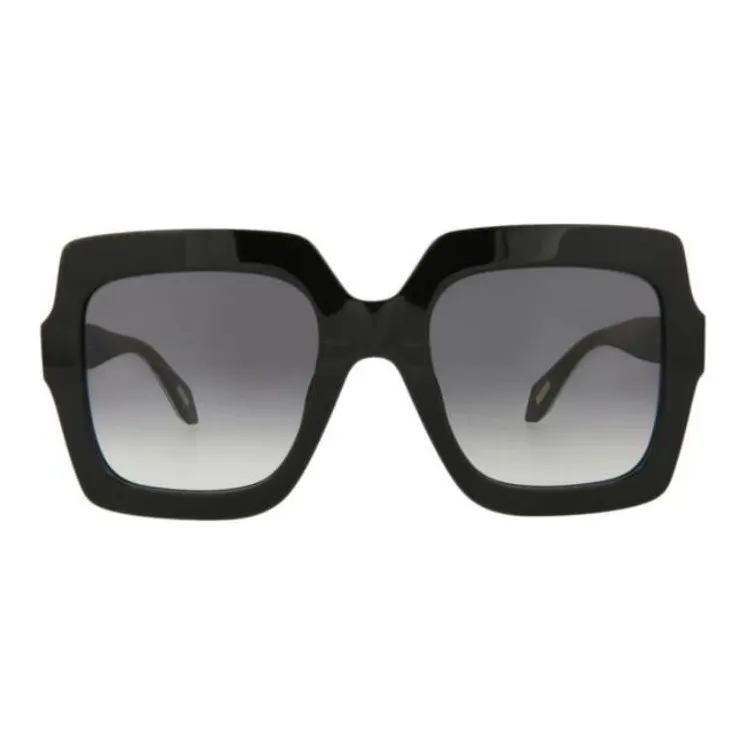 Just Cavalli Plastic Irregular Shape Sunglasses Women's Black-1