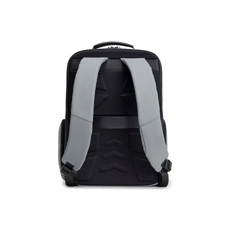 HLA Polyester Backpack Large Size Men's Black/Gray-10