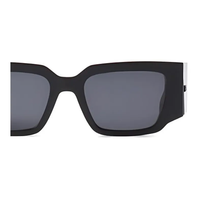 Lanvin Cellulose Acetate Square Sunglasses Unisex Black-2
