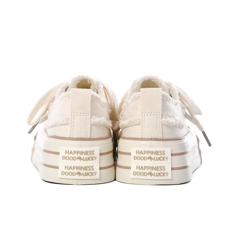 Lovely You Abrasion Resistant Lightweight Height Increasing Low Top Skateboard Shoes Women's-8