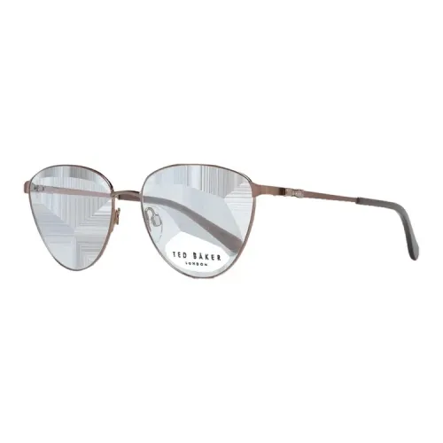 Ted Baker Metal Irregular Shape Sunglasses Women's Brown