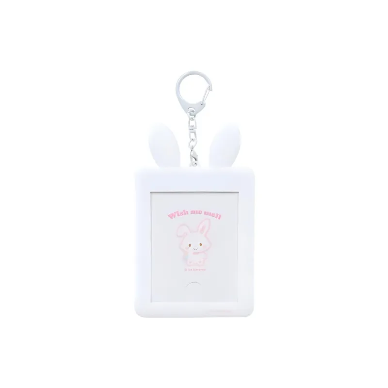 Sanrio ABS With Silicone Card Holder Regular Unisex White Pink-1
