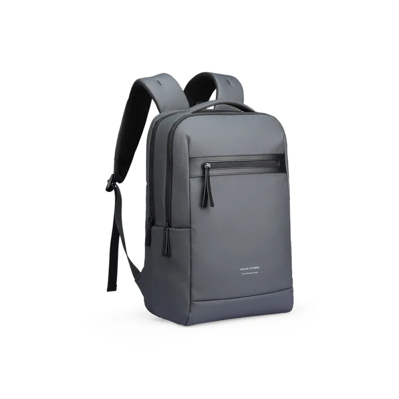 MARK RYDEN Oxford University Student Backpack Regular Men's Elegant Black/Graphite Gray-6