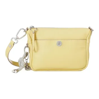 Kipling PU Shoulder Bag Women's Yellow