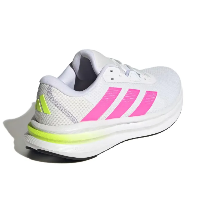 Adidas Women's Galaxy 7 'White Lucid Pink Lemon' Women's-3