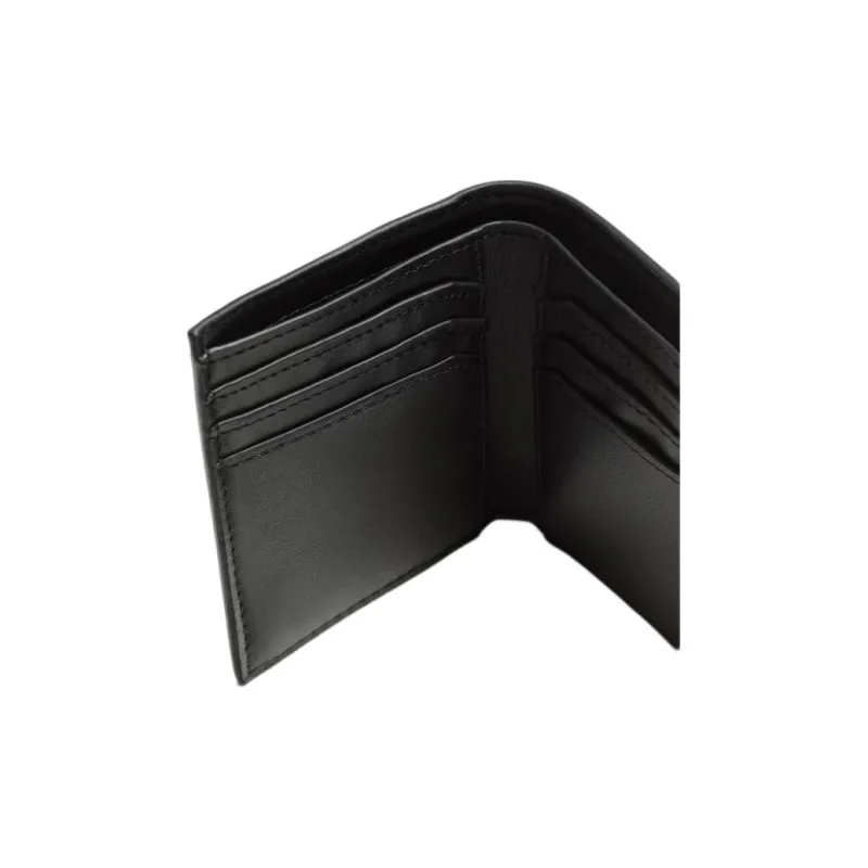 ZARA PU Polyurethane Card Holder Men's Black-3