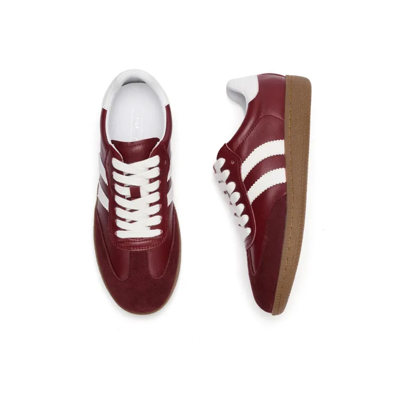 Hotwind Slip-Resistant Low-Top Skateboard Shoes Women's-1