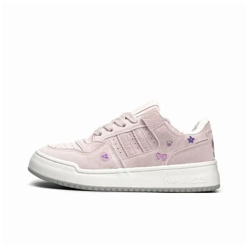ABCIO Abrasion Resistant Height Increasing Low Top Skateboard Shoes Women's-39