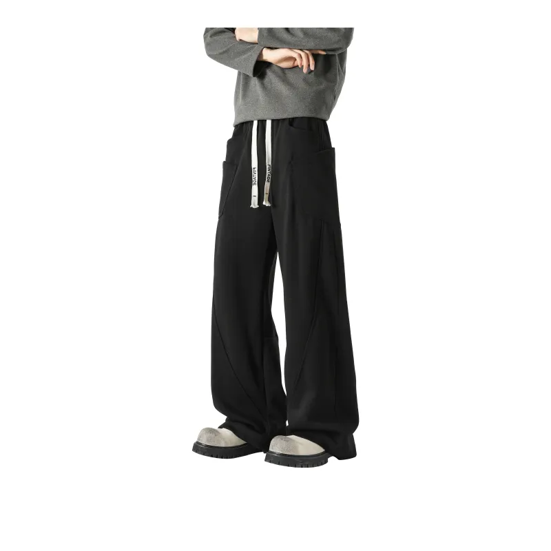 FAKE VINTAGE Knitted Sweatpants Unisex-0