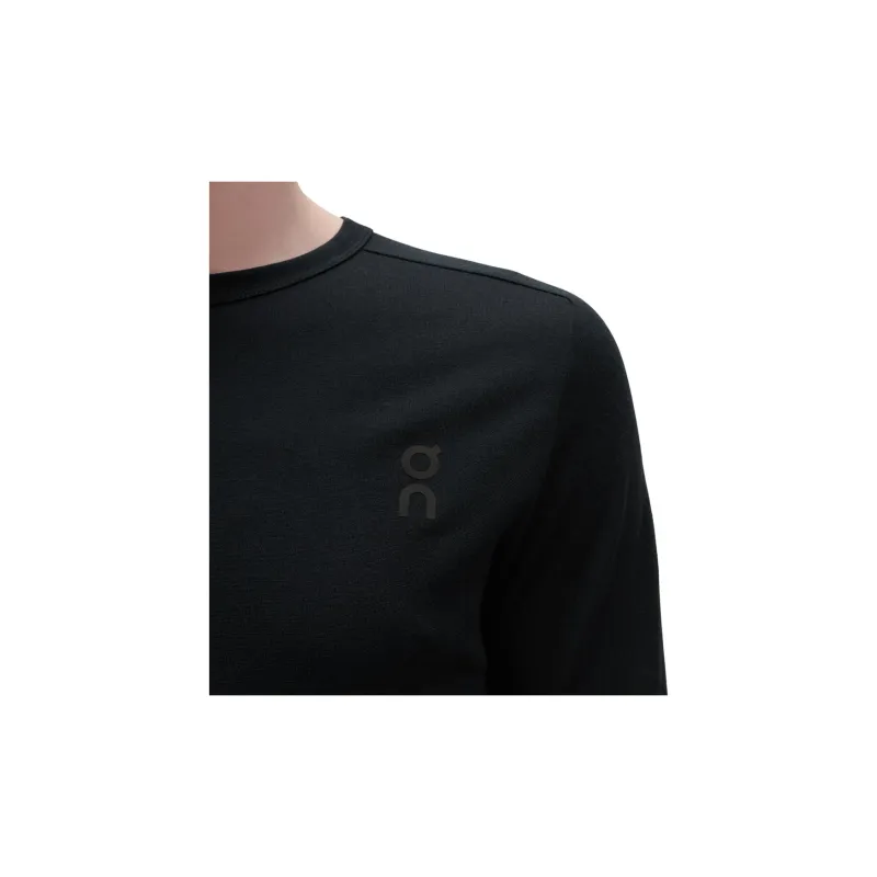 On Merino On Long T Shirt Men's Black-3