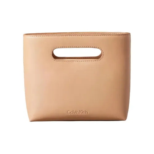 CK/Calvin Klein Polyurethane Handbag Shoulder Bag Crossbody Bag Women's Donkey Color
