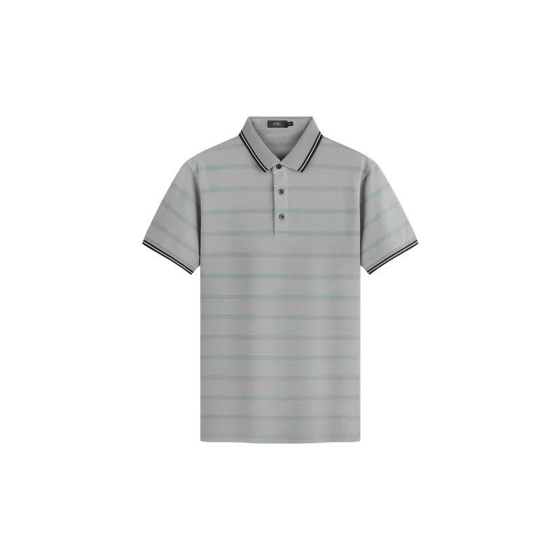 FIRS Polo Shirts Men Gray-0