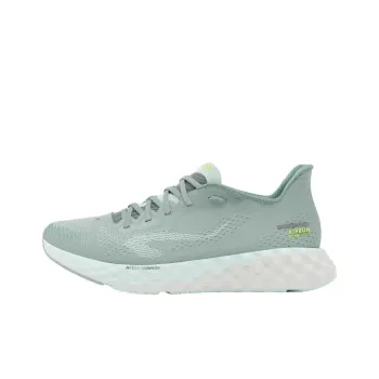 DECATHLON Cushioned Slip Resistant Abrasion Resistant Breathable Low Top Running Shoes Women's Green Jade Color