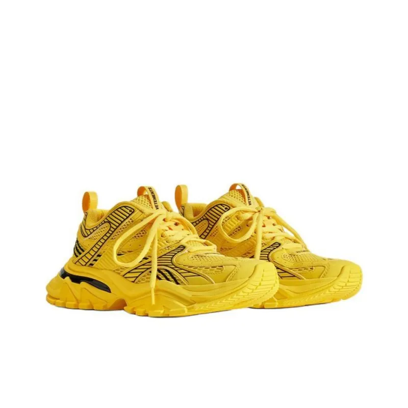 Vetements V2000 Low-Top Chunky Sneakers Unisex Yellow-2