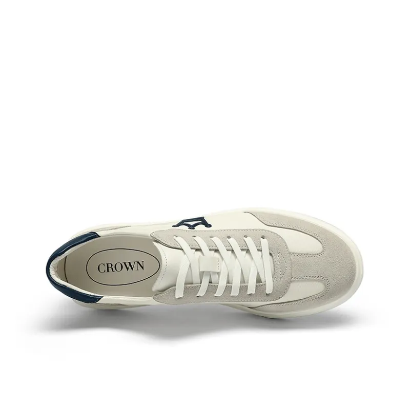 CROWN Slip-Resistant Low-Top Skateboard Shoes Men's-2