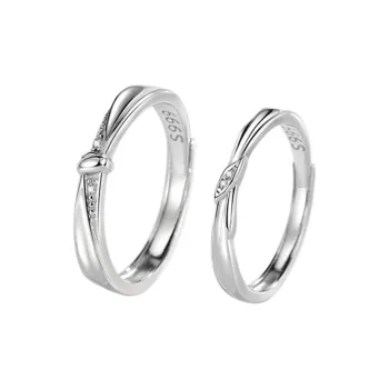 CHIC ZONE 999 Fine Silver Rings Unisex