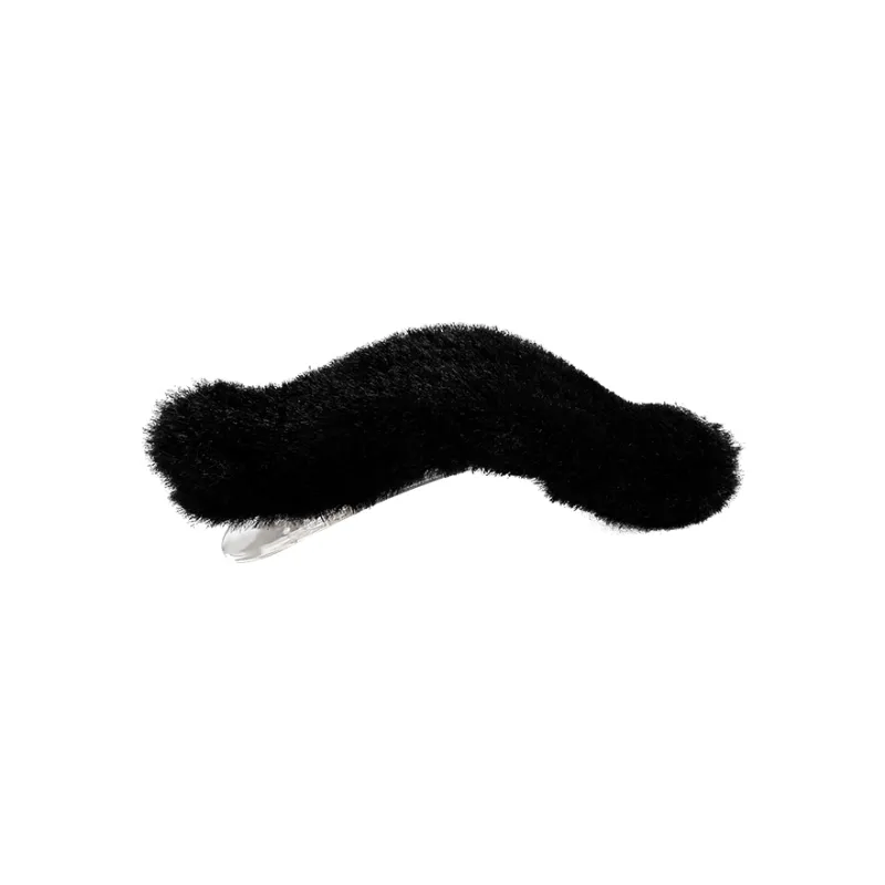 QIHUAMANYU Plush Hair Clips Women's-13