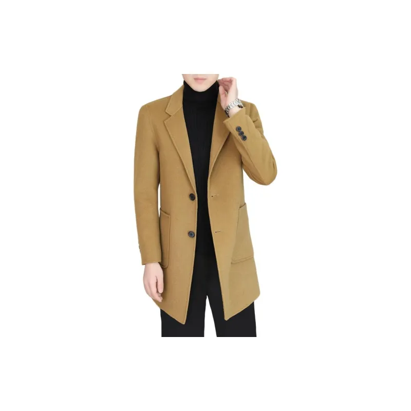 PIERRE CARDIN Woolen Coat Men's-6