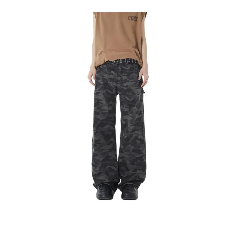 NVRFRGT Jeans Unisex Camouflage-1