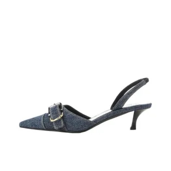 Givenchy Voyou Slim Heel High Heels 4.5cm Women's Blue