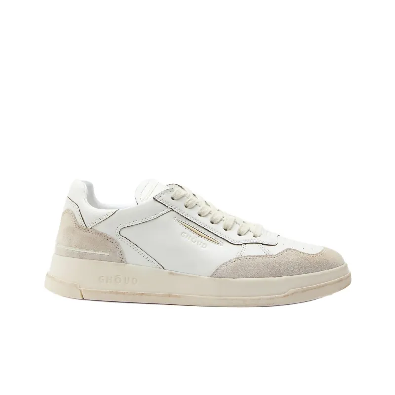 GHŌUD Tweener Low Top Skateboard Shoes Men's White-1