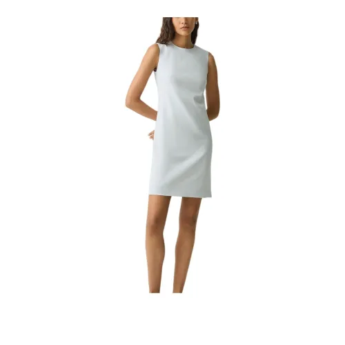 THEORY Sleeveless Dress Women's Cloud Curtain Gray