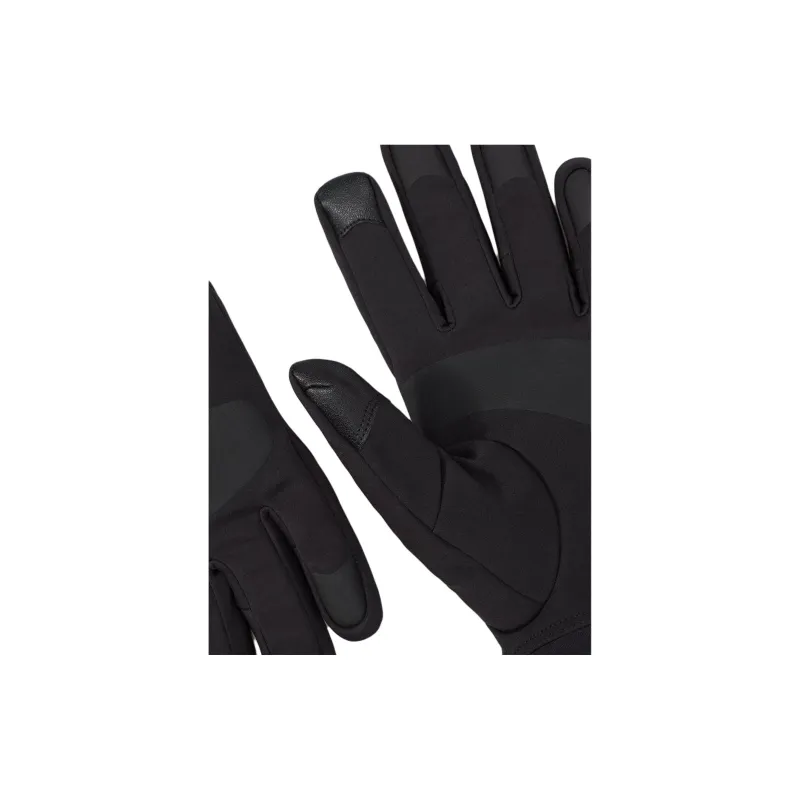 Arcteryx Leather Knit Gloves Men's Black-4