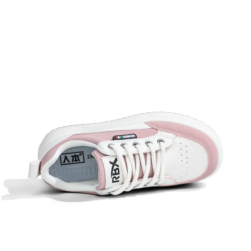 RENBEN Support Height Increasing Slip-Resistant Low-Top Skateboard Shoes Women's-3