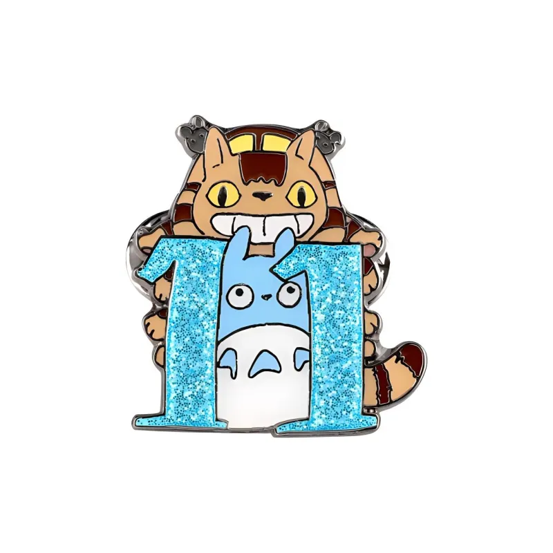 XIANGZIGONGHEGUO Dragon Cat, Ghibli Anime Merchandise, Studio Ghibli Badges-12
