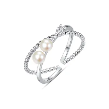 Love Pearl Rings Women's