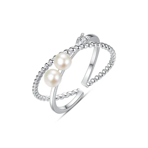 Love Pearl Rings Women's