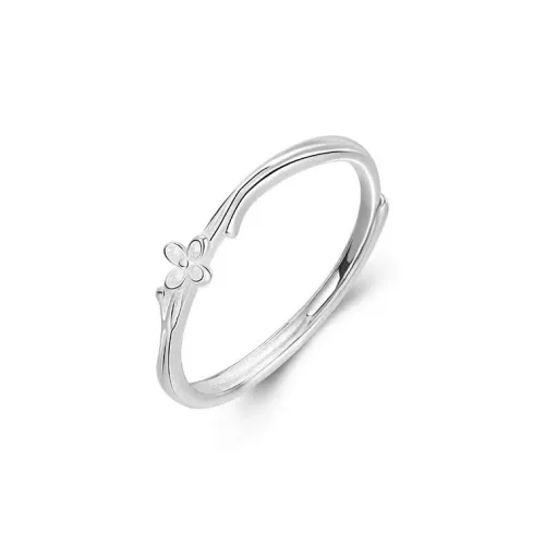 NIANNIANXI 999 Fine Silver Rings Women's