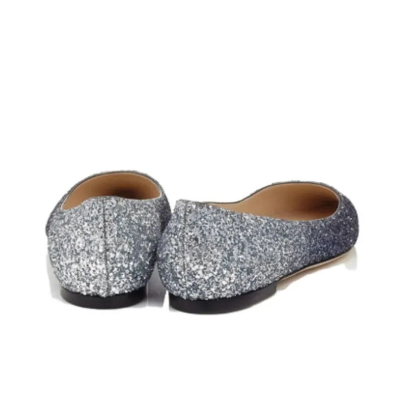 Jimmy Choo Casual Single Shoes Women's Blue-3