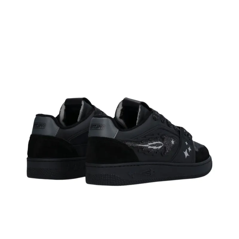 ENTERPRISE JAPAN Rocket Egg Low Top Skateboard Shoes Unisex Black-3